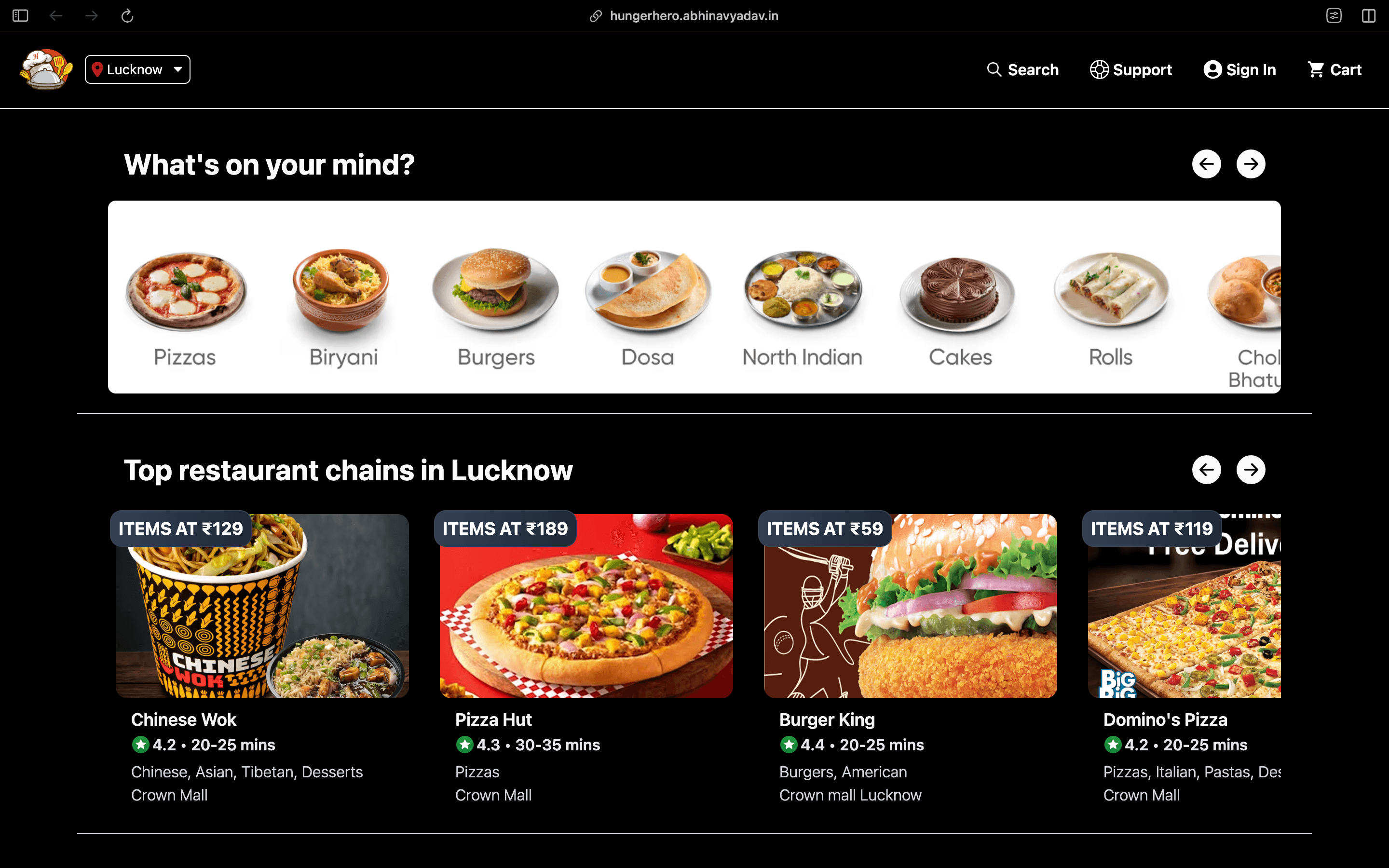Hunger Hero screenshot